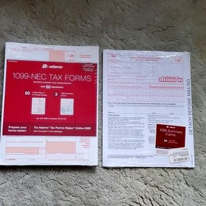 COPY - Adams 1096 and 1099 forms 2020